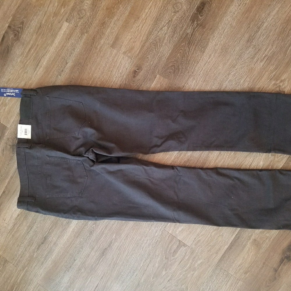 Mens charcoal cotton pants